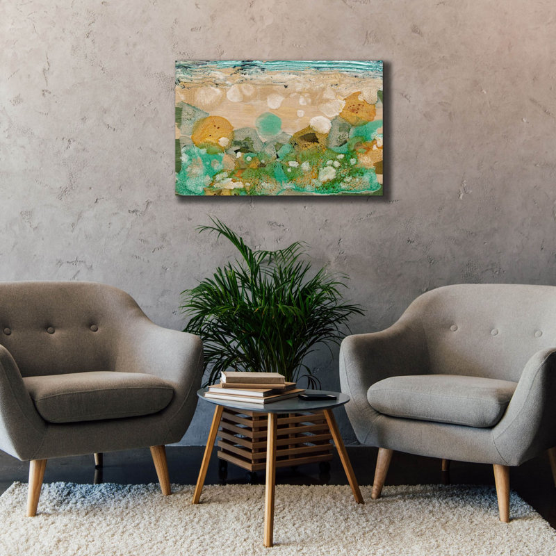  «Beneath The Waves 2» par Alicia Ludwig, art mural sur toile, H 26 po x l 40 po
