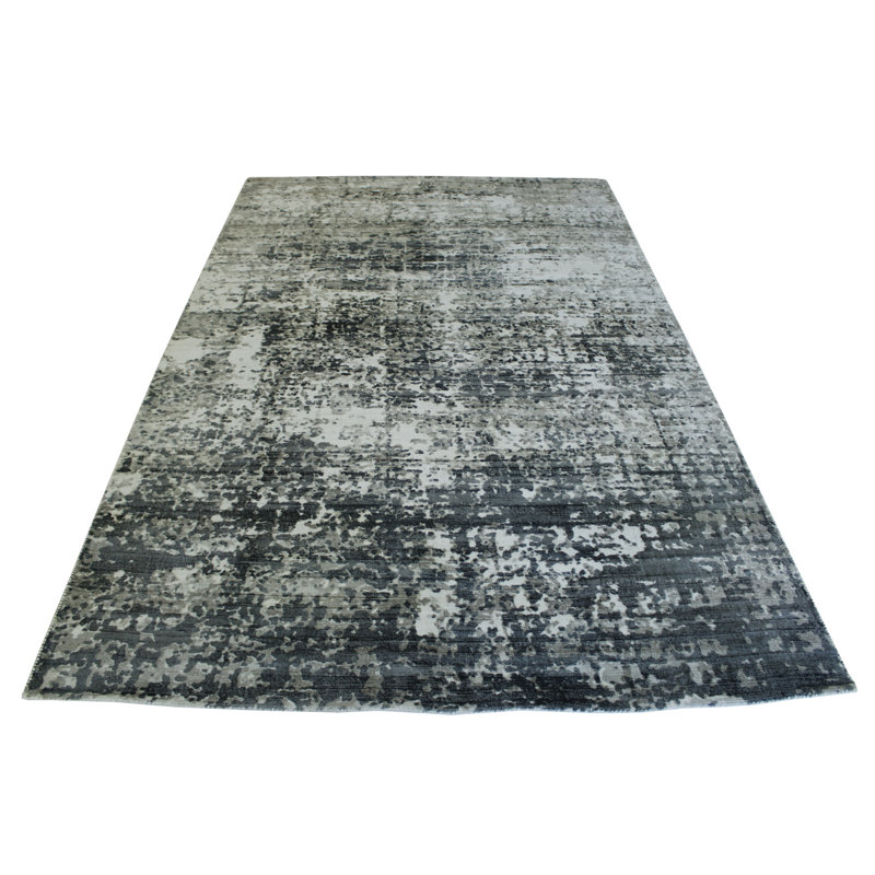 Tapis unique Rayxeah 5,0 x 8,0 blanc