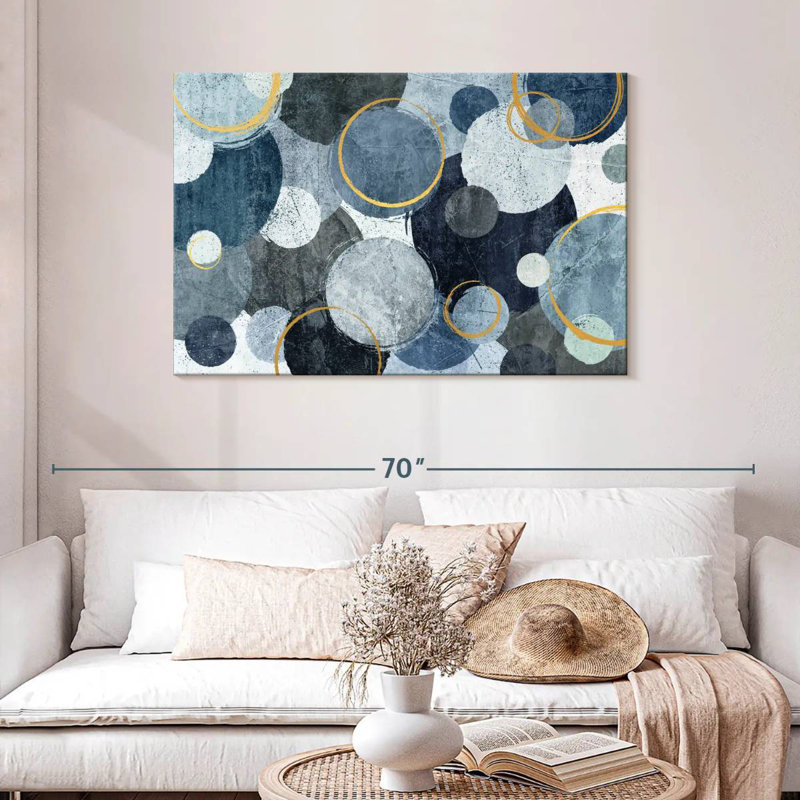 Avery Layered Blue Circles