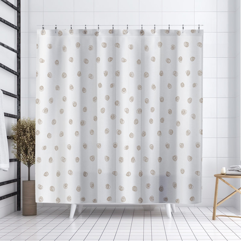 Rideau de douche Coco, Beige