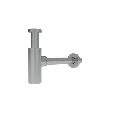 Modern Extendable Round Bottle P Trap with 1.5" Drain Opening