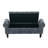 Elisama 49.6" W Chenille Tufted Storage Bench-2067802535