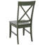 Chaise d'appoint à dossier en X Cierra-1030123695