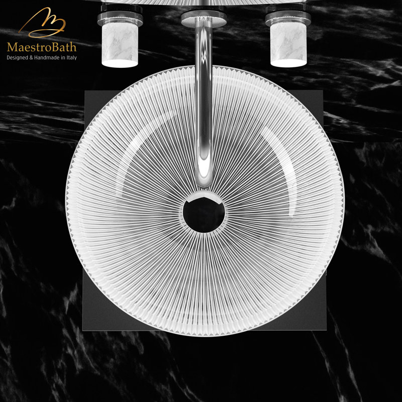 Lana 15.7'' L Bathroom Sink, White
