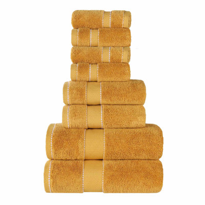 Niles 8-Piece Giza Cotton Towel Set