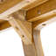 Ensemble repas d'extérieur moderne en bois d'acacia pour patios et jardins