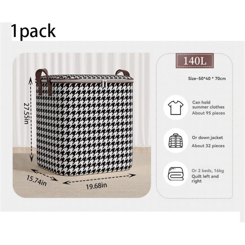Sac de rangement en tissu George Oliver