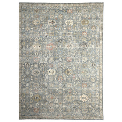 Blue Antique Revival Wool Rug