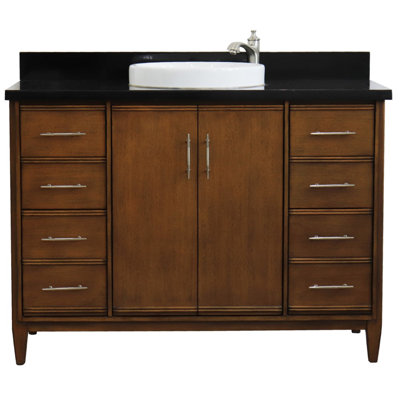 Harton 49'' Single Bathroom Vanity with Top