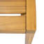 Ensemble repas d'extérieur 7 pièces en bois d'acacia avec table rectangulaire, teck