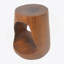 Table d'appoint, texture semblable au bois-2113167323