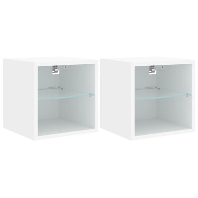 Table de chevet flottante vidaXL