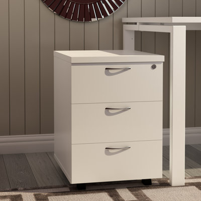 Buariki 40.4 cm W 3 -Drawer Filing Cabinet