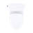 TOTO Aurora 1G WASHLET+ S7A One-Piece Elongated 1.0 GPF Universal Height Toilet with CEFIONTECT, Cotton White - MW6864736CUFG#01