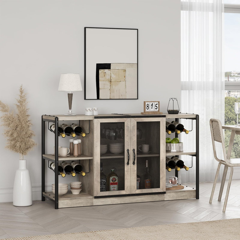 55.12'' Sideboard, Gray
