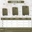 Ensemble de 3 valises extensibles Softside Valise