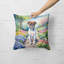 Boxer Spring Path Throw Pillow-99813795
