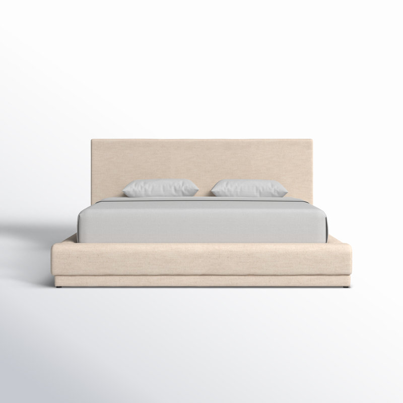 Isolde Upholstered Platform Bed, Wide King