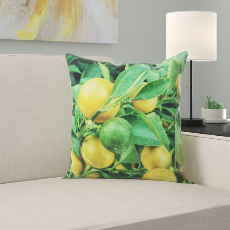Microsuede Throw Pillow