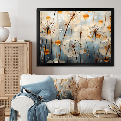Dandelion Natures Sunbursts II - impressions sur toile florales