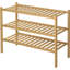 Range-chaussures pour garde-robe autoportant en bois