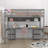 Hilel Kids Full Loft Bed with Drawers-228359177