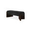 Banc rembourré noir-911548590