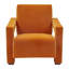 Méridienne large en velours 28,94 po Fleischer-689442199