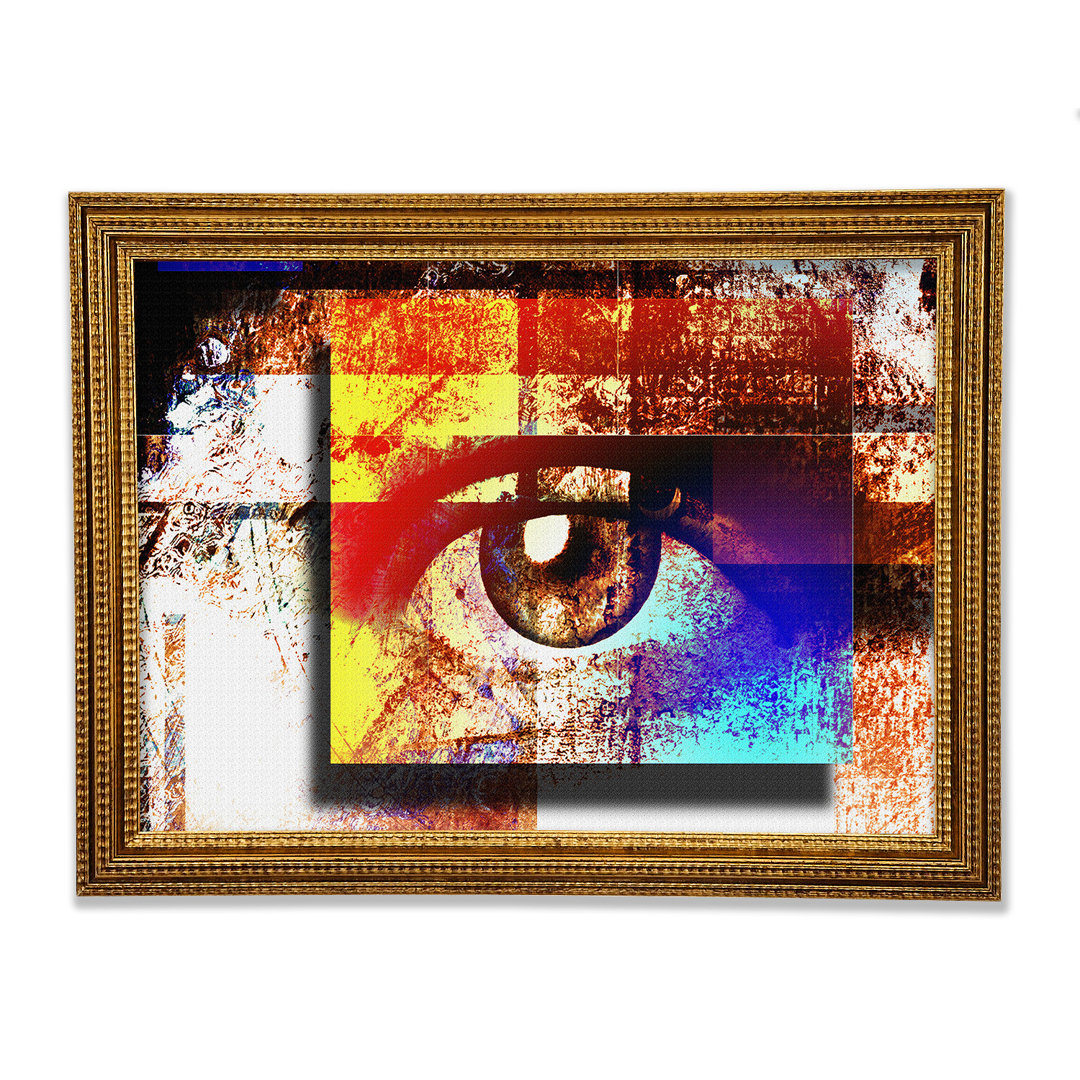 Eye See You - Einzelne Bilderrahmen Kunstdrucke