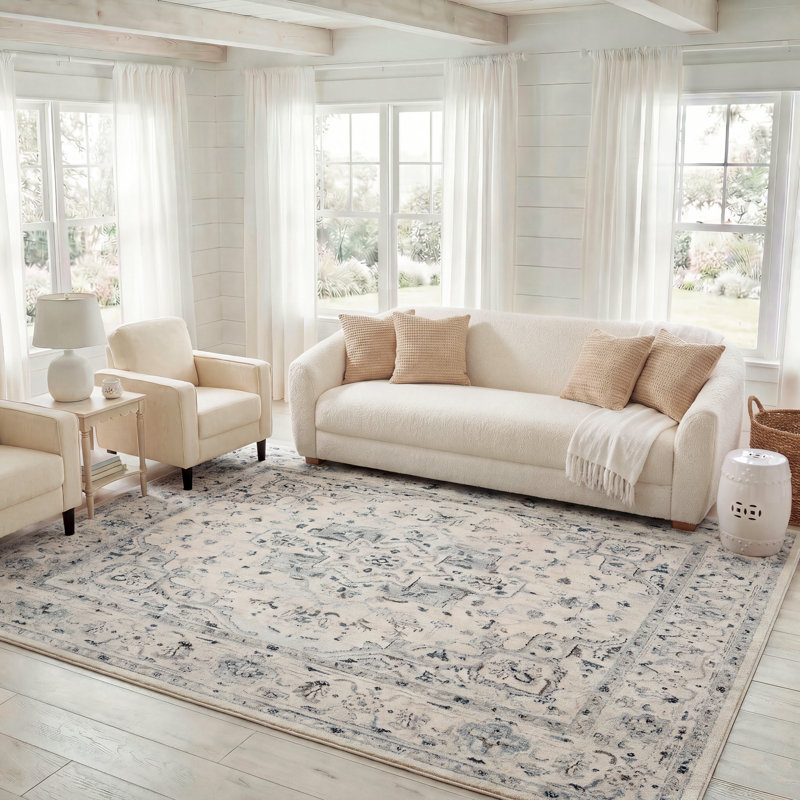 Jase Charleston Performance Oriental Rug, Rectangle 8' x 10'