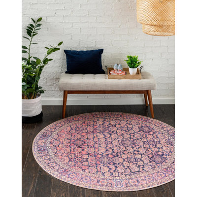 Amilio Chenille Oriental Indoor Rug