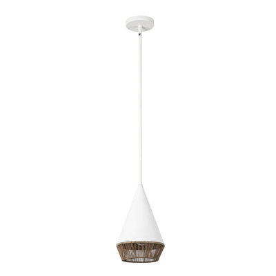 Luminaire suspendu simple à 1 lumière Keaz