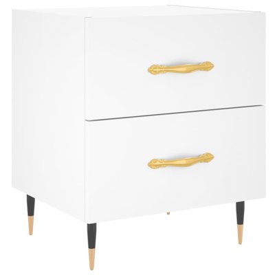 Rydal 40cm W Iron Bedside Table