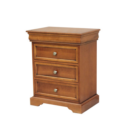 Deontez 52cm W Bedside Table