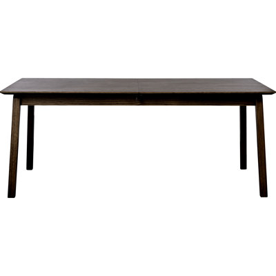Extendable Oak Solid Wood Base Dining Table
