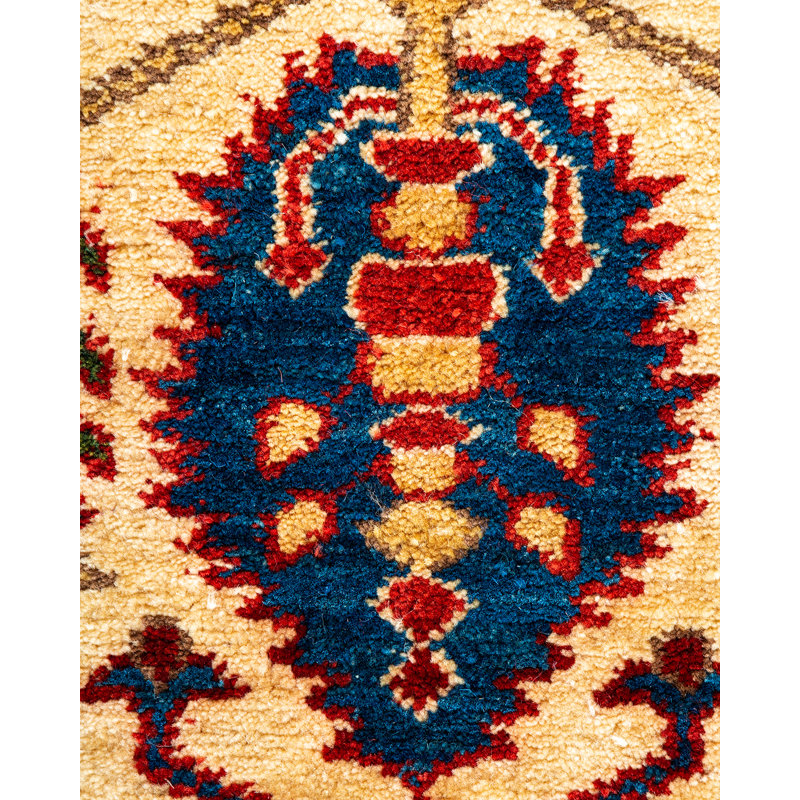 Rosealyn One-of-a-Kind 6' 3" X 8' 7" Hand Knotted Area Rug