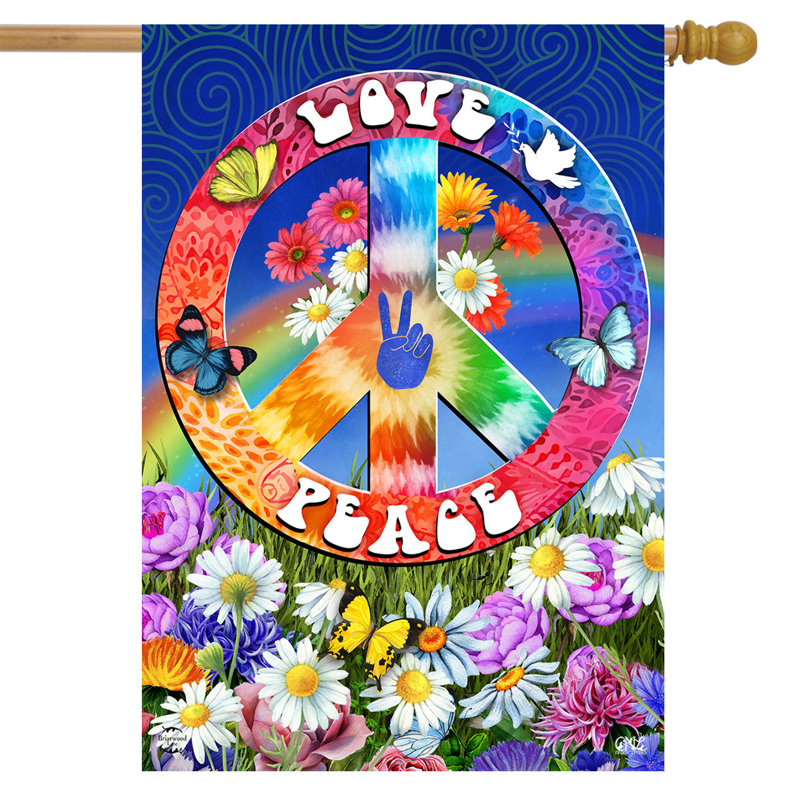 Drapeau Peace and Love House