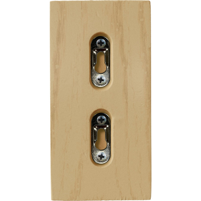Corbeau en bois Lawson, H 6 po x l 3 po x P 3,5 po, Érable