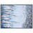 Icicles Textured Hand Painted Canvas Wall Art with Silver Foil by Martin Edwards