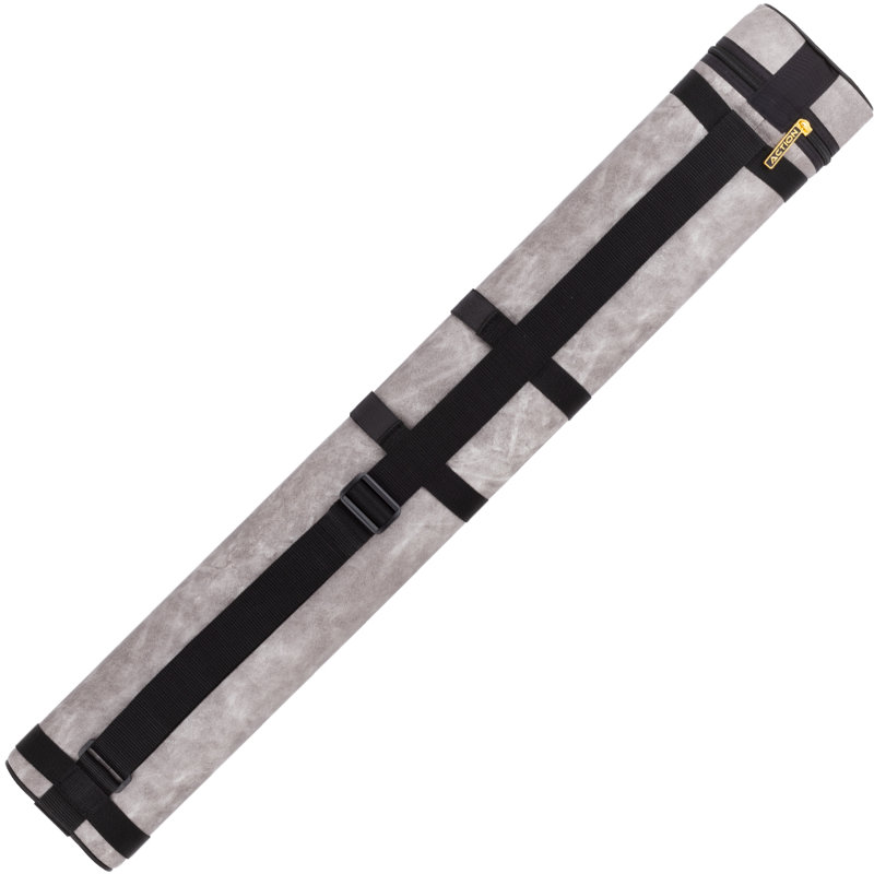 2x4 Oval Hard Pool Cue Case, Light Gray