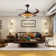 Tellaro 42" 4 Blades Ceiling Fan Light 6 Speed 3 Colour LED with Remote