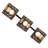 3 - Light Dimmable Vanity Light