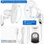 Simple Deluxe 18.7" Oscillating Wall Mounted Fan