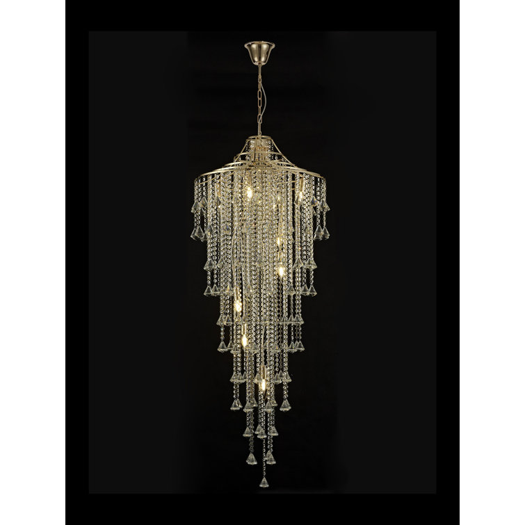 Inina 9-Light Crystal Chandlelier