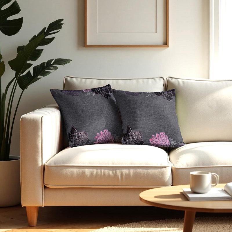 Baruyr Floral Throw Pillow