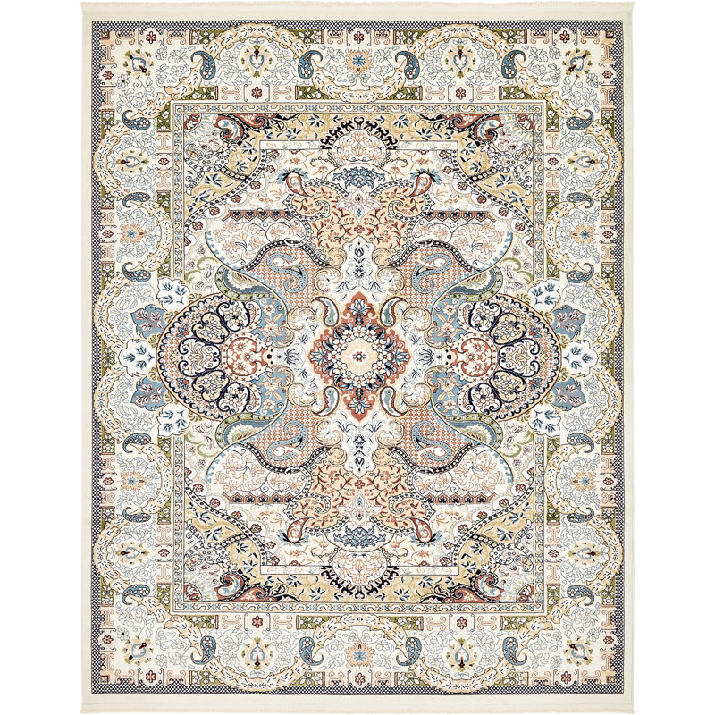 Eleanor Oriental Indoor Rug, Runner 2'11" x 13'1", Cream