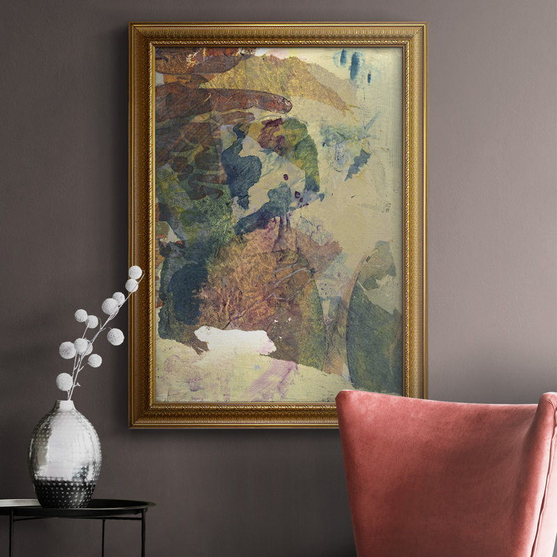 Toile encadrée de qualité supérieure Monet's Landscape II - prête à être accrochée, H 20 po x l 16 po