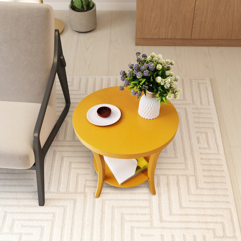 Table de bout Contemporary, Jaune, Yellow, Yellow