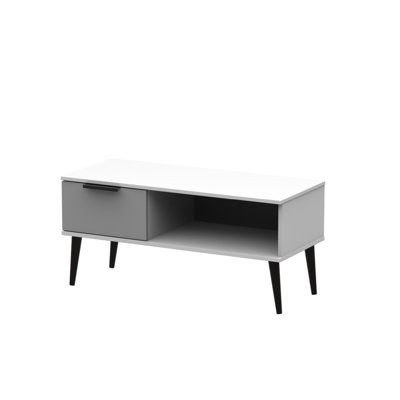 Fully Assembled Menifee Side Table with Storage