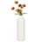 Marlow 11" Tall Handmade White Ceramic Vase-2080975010-2080975011